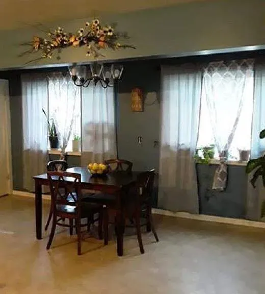 Dining room before